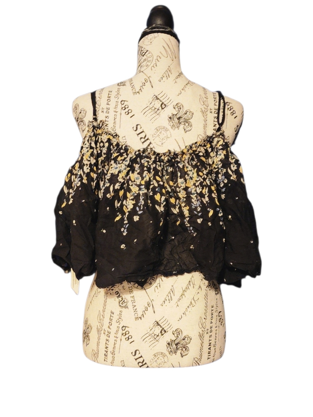 Intimately Free People Extratropical Crop Top, Size SP - Picture 2 of 3